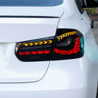 BMW F30 F35 13-19 tail lights double dragon scales - Pair (Left+Right)