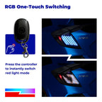 Honda civic hatchback 16-21 RGB Tail lights (digitization) - Pair (Left+Right)