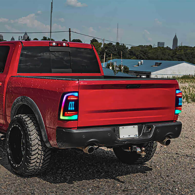 Dodge Ram 1500 2500 3500 Tail Lights (2009-2018) - Pair (Left+Right)