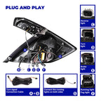 Honda civic hatchback 16-21 RGB Tail lights (digitization) - Pair (Left+Right)