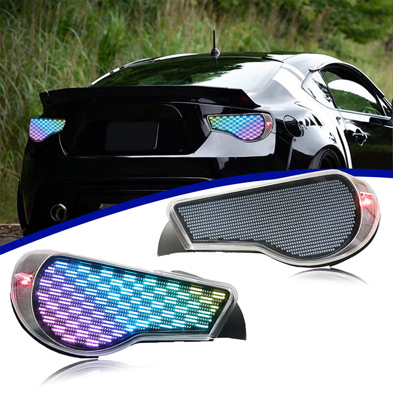 Toyota GT86 BRZ FRS 2012-2020 Digital Tail Lights - Pair (Left+Right)