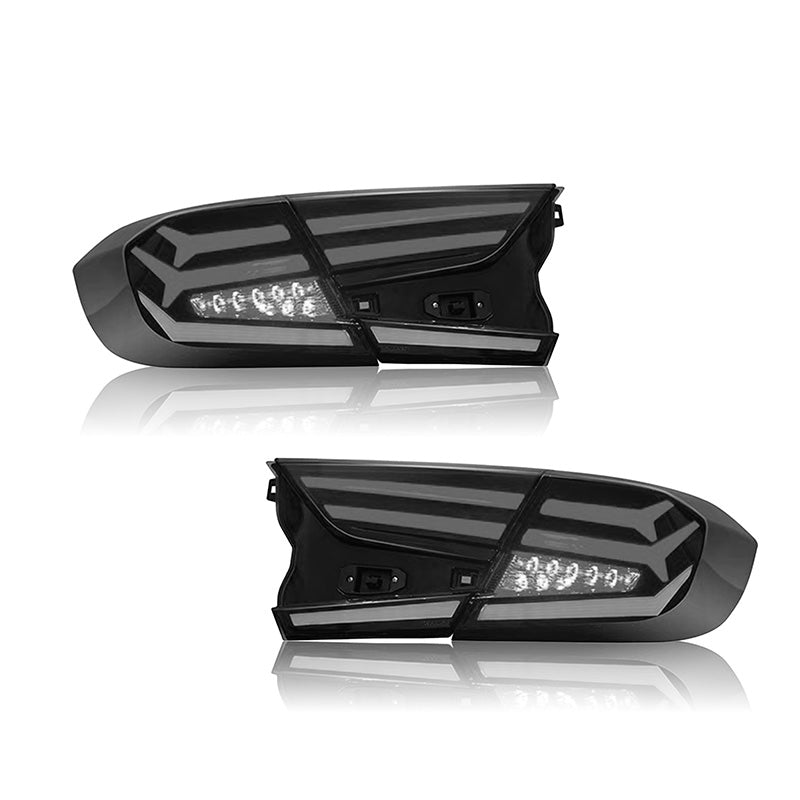 Honda Accord 18-22 Tail lights (Fishbone Style) - Pair (Left+Right)