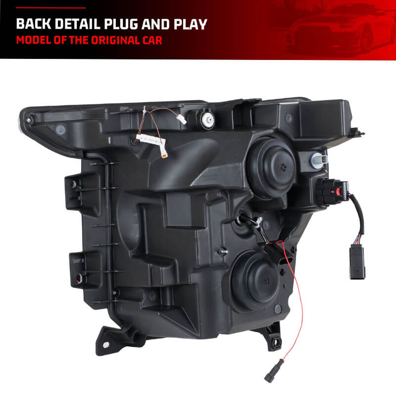 Ford F150 21-24 LED Headlights (Mid-range and high-end models) - Pair (Left+Right)