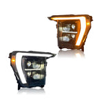 Ford F150 21-24 LED Headlights (Mid-range and high-end models) - Pair (Left+Right)