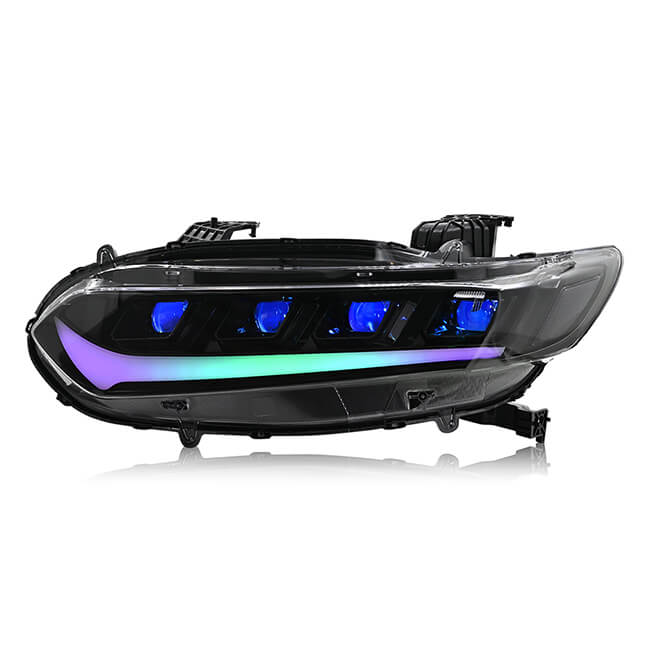 Honda Accord 10th Gen Sedan 2018 -2022 Headlights - Pair (Left+Right)