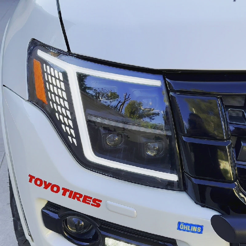 Mitsubishi Pajero V93 V97 06-20 headlights - Pair (Left+Right)