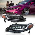 Honda Civic 8th Generation LED Headlights(06-11) - Pair (Left+Right)