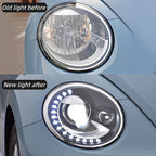 Volkswagen Beetle 2013-2018 Headlights (Without Bulb) - Pair (Left+Right)