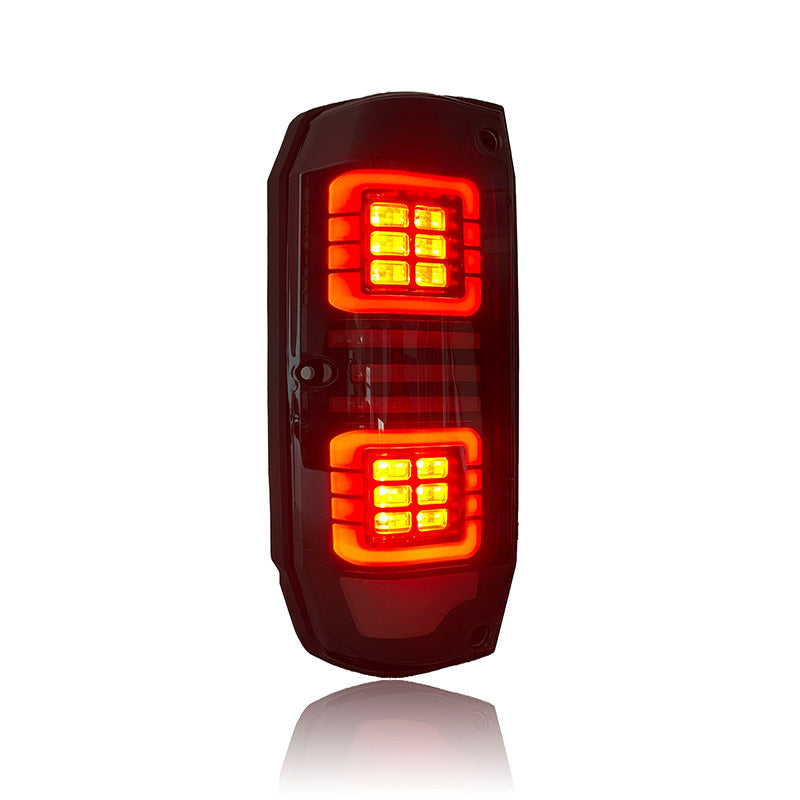 Toyota LC76 1976+ Smoke Tail lights - Pair (Left+Right)
