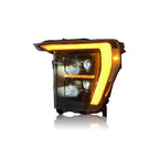 Ford F150 21-24 LED Headlights (Mid-range and high-end models) - Pair (Left+Right)