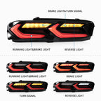 Chevrolet Camaro Tail Lights 2019-2022 6th Gen LS, LT, LT1, SS, ZL1 - Pair (Left+Right)