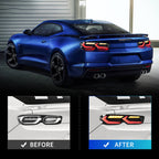 Chevrolet Camaro Tail Lights 2019-2022 6th Gen LS, LT, LT1, SS, ZL1 - Pair (Left+Right)