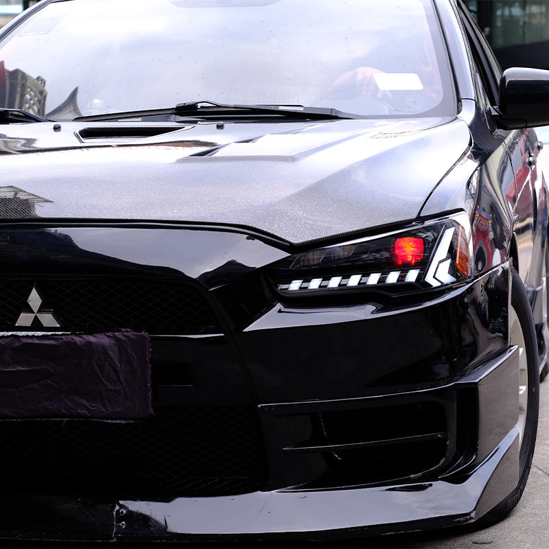 Mitsubishi Lancer 08-18 headlights - Pair (Left+Right)