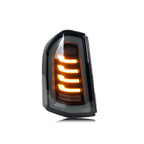 Chrysler 300c 2011-2014 Tail Lights(Black and Red) - Pair (Left+Right)