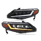 Honda Civic 8th Generation LED Headlights(06-11) - Pair (Left+Right)
