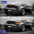 Nissan 370z Z34 tail lights 2008-2019 - Pair (Left+Right)