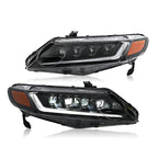 Honda Civic 8th Generation LED Headlights(06-11) - Pair (Left+Right)