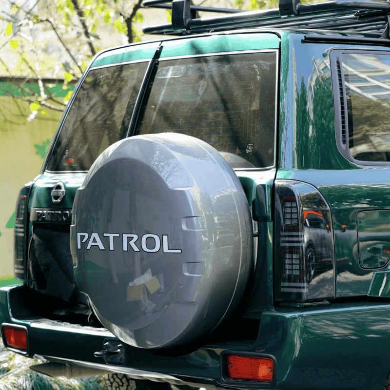 Nissan Patrol Y61 2007-2016 Smoke Tail lights - Pair (Left+Right)