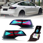 Tesla model 3/Y 18-23 RGB Tail lights (RGB) - Pair (Left+Right)