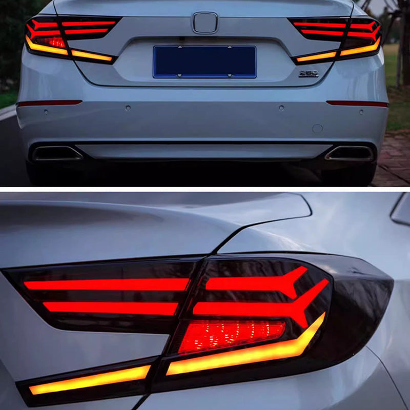 Honda Accord 18-22 Tail lights (Fishbone Style) - Pair (Left+Right)