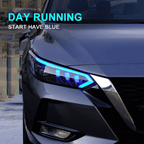 Nissan Sylphy Sentra 20-22 Headlights without Rotating Lenses - Pair (Left+Right)