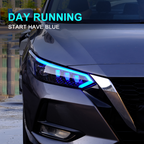 Nissan Sylphy Sentra 20-22 headlights with Rotating Lenses - Pair (Left+Right)