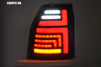 Mitsubishi Pajero V97 V93 06-20 tail lights (smoke) - Pair (Left+Right)