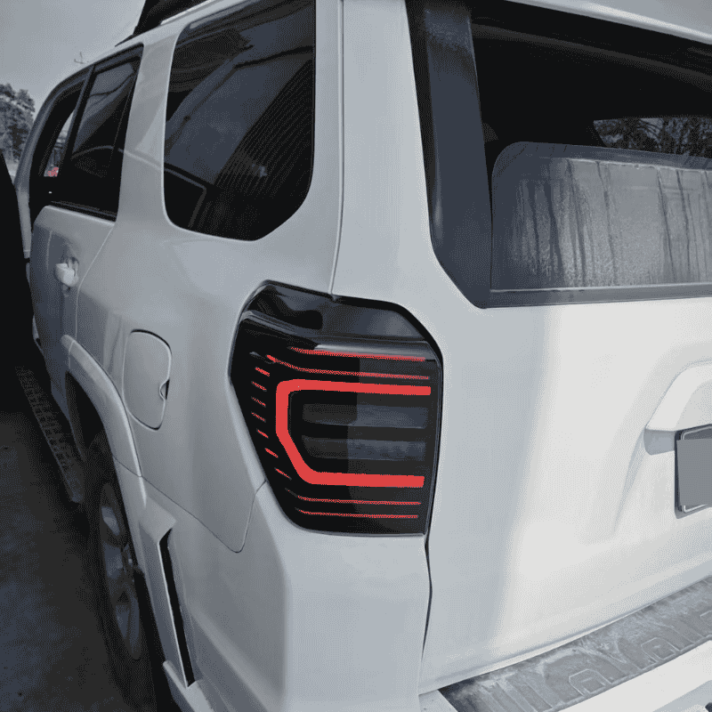 Toyota 4runner 10-23 smoke tail lights - Pair (Left+Right)