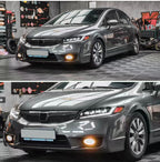 Honda Civic 8th Generation LED Headlights(06-11) - Pair (Left+Right)