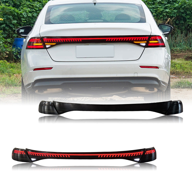 Honda Accord 11th Gen 22-23 Smoked Tail lights - Pair (Left+Right)
