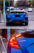 Honda Civic Hatchback 16-21 Smoked Tail lights - Pair (Left+Right)