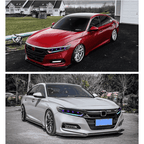 Honda Accord 10th Gen Sedan 2018 -2022 Headlights - Pair (Left+Right)
