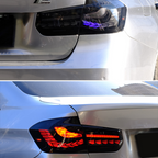 BMW F30 F35 13-19 tail lights double dragon scales - Pair (Left+Right)