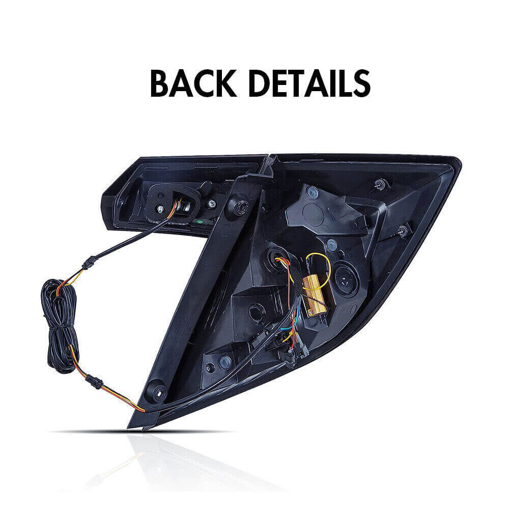 Honda Civic Hatchback 16-21 Smoked Tail lights - Pair (Left+Right)