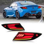 Toyota BRZ 22-24 Lobster Claw Clear Tail Lights - Pair (Left+Right)