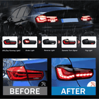 BMW 3 Series F30 / F35 2013-2019 tail lights - Pair (Left+Right)