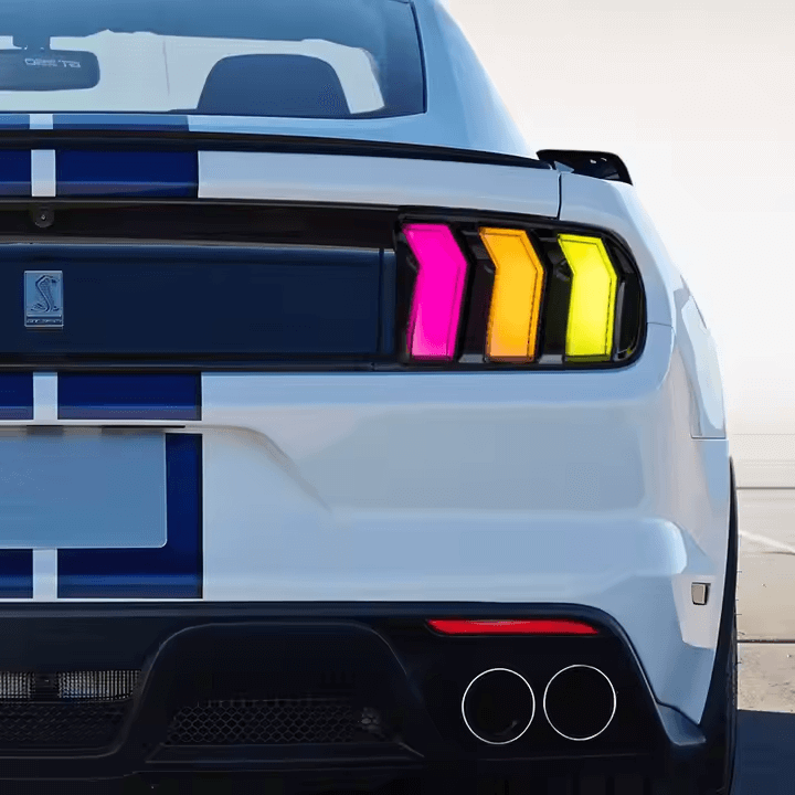 Ford mustang s550 15-23 led tail lights 5 mode turn signals - Pair (Left+Right)
