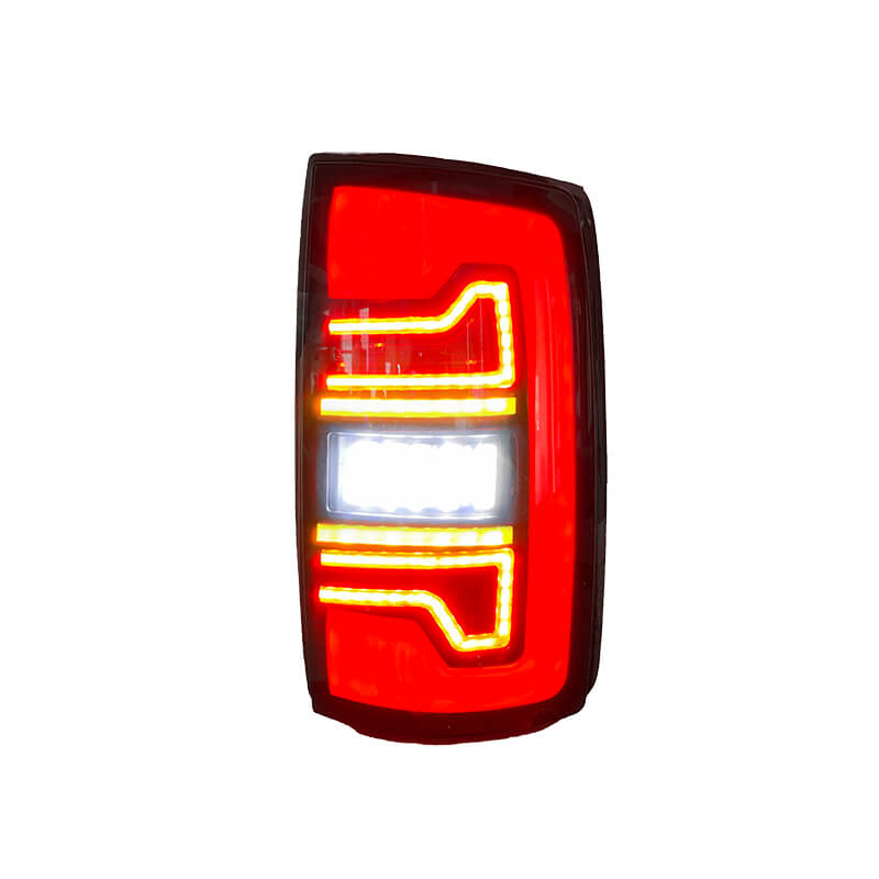 Dodge 2002-2006 Ram 1500 2500 3500 LED Smoked Tail Lights - Pair (Left+Right)