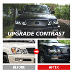 Lexus lx470 LED headlights 2003-2007 - Pair (Left+Right)