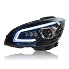 Benz C-class W204 08-11 LED headlights - Pair (Left+Right)