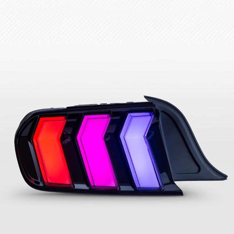 Ford mustang s550 15-23 led tail lights 5 mode turn signals - Pair (Left+Right)