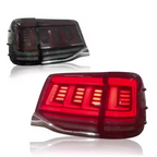 Toyota Land Cruiser 2016-2020 Smoke LED Tail Lights - Pair (Left+Right)
