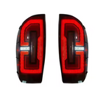 Toyota Tacoma 16-19 LED Smoke Tail Lights - Pair (Left+Right)