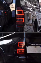 Mitsubishi Pajero V73 09-22 LED Smoked Tail Lights - Pair (Left+Right)