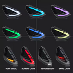 Ford Fiesta Hatchback LED Tail Lights 2009-2015 - Pair (Left+Right)