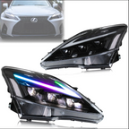 Lexus IS300 IS250 IS200 06-12 headlights (RGB) - Pair (Left+Right)