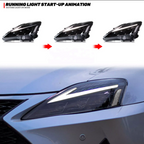 Lexus IS300 IS250 IS200 06-12 headlights (RGB) - Pair (Left+Right)