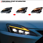 Lexus IS300 IS250 IS200 06-12 headlights (RGB) - Pair (Left+Right)