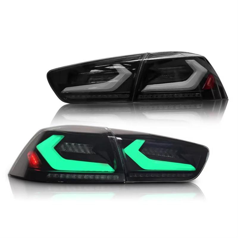 Mitsubishi Lancer 08-18 LED Tail Lights (RGB & Smoke) - Pair (Left+Right)