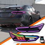 Toyota Camry 18-22 Rectilinear RGB Tail lights - Pair (Left+Right)